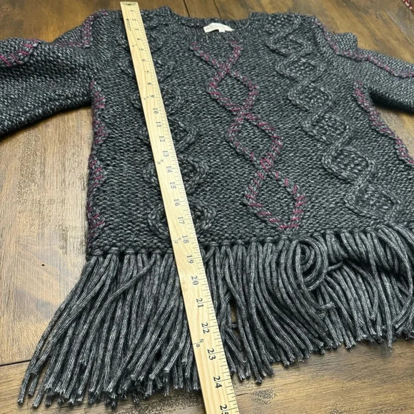 NWOT Indigenous Fair Trade Peru alpaca cotton sweater. Small. - Picture 4 of 9